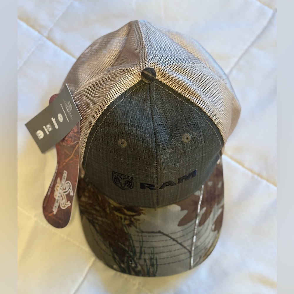 Real Tree RAM Camo Trucker Hat NWT